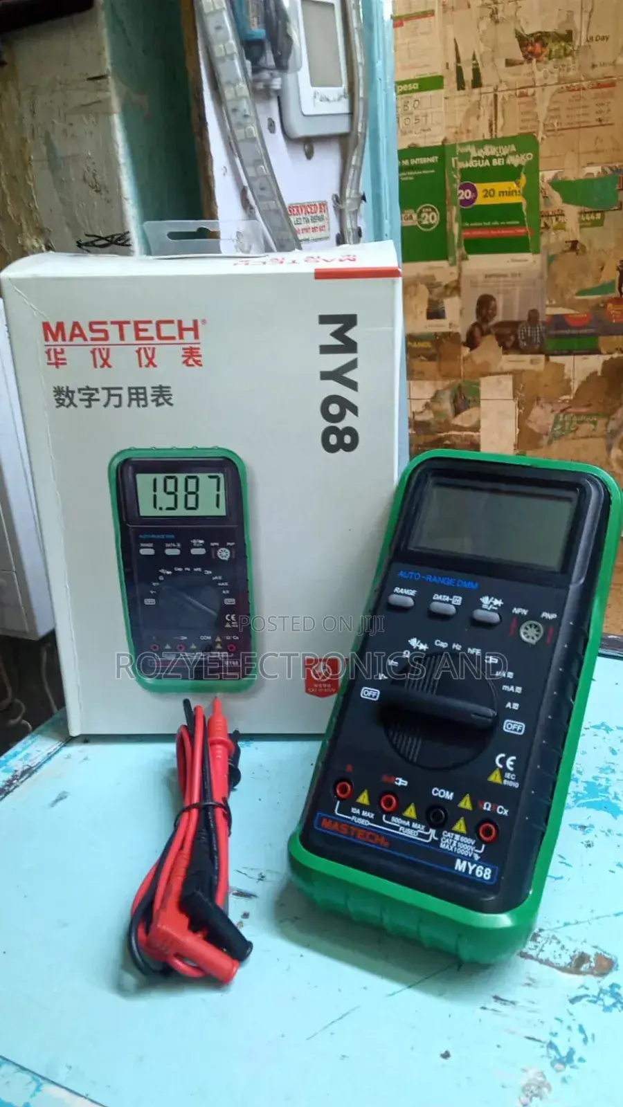 Mastech My68 Digital Clamp