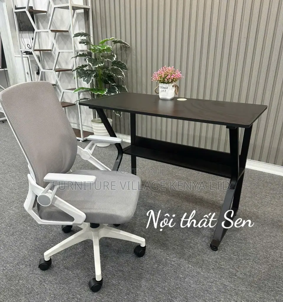 Clerical Desking: K-Foot Design Modern Clerical Wood Desk