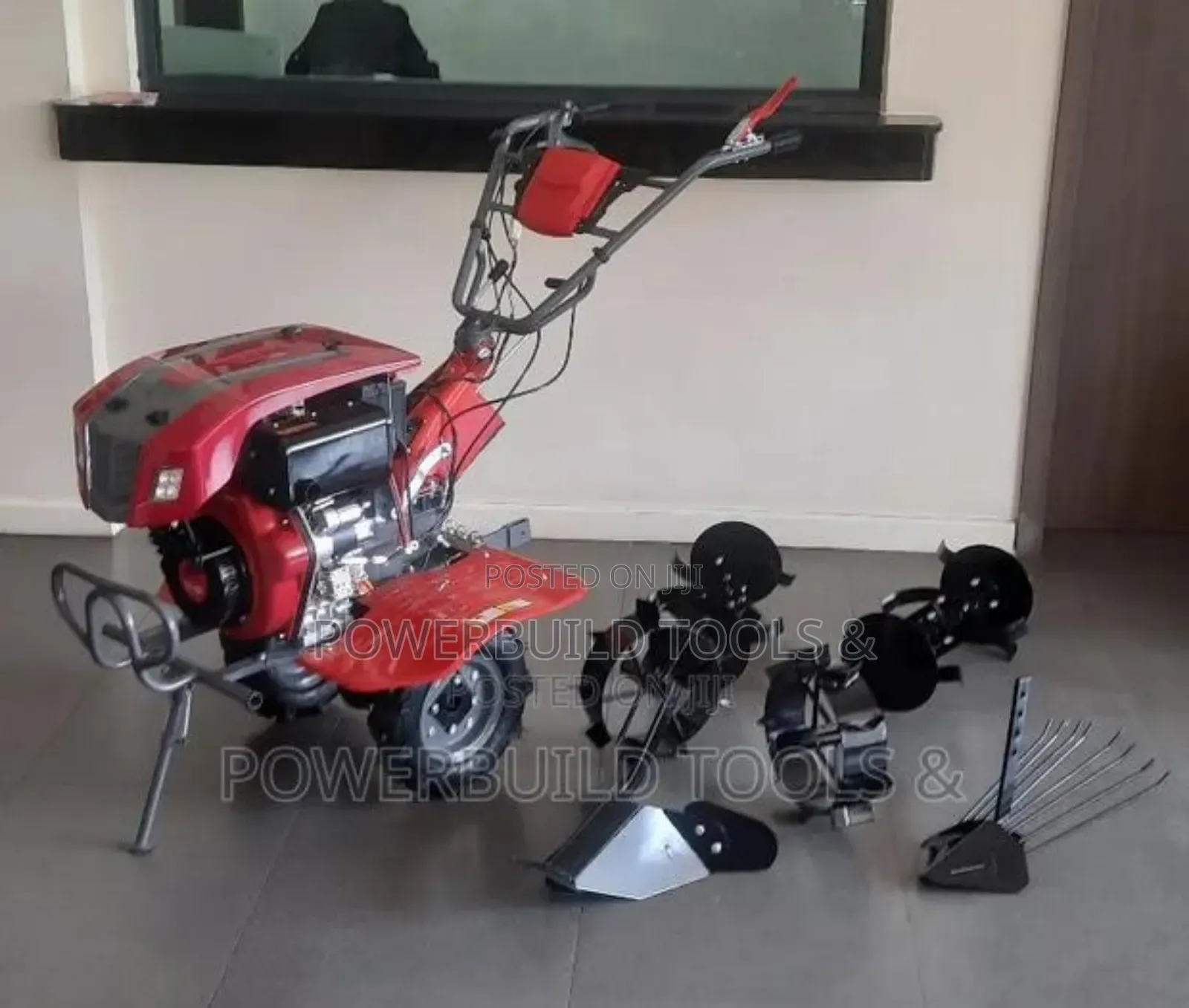 Jiadi 10hp Diesel Powered Engine Keystart Tractor