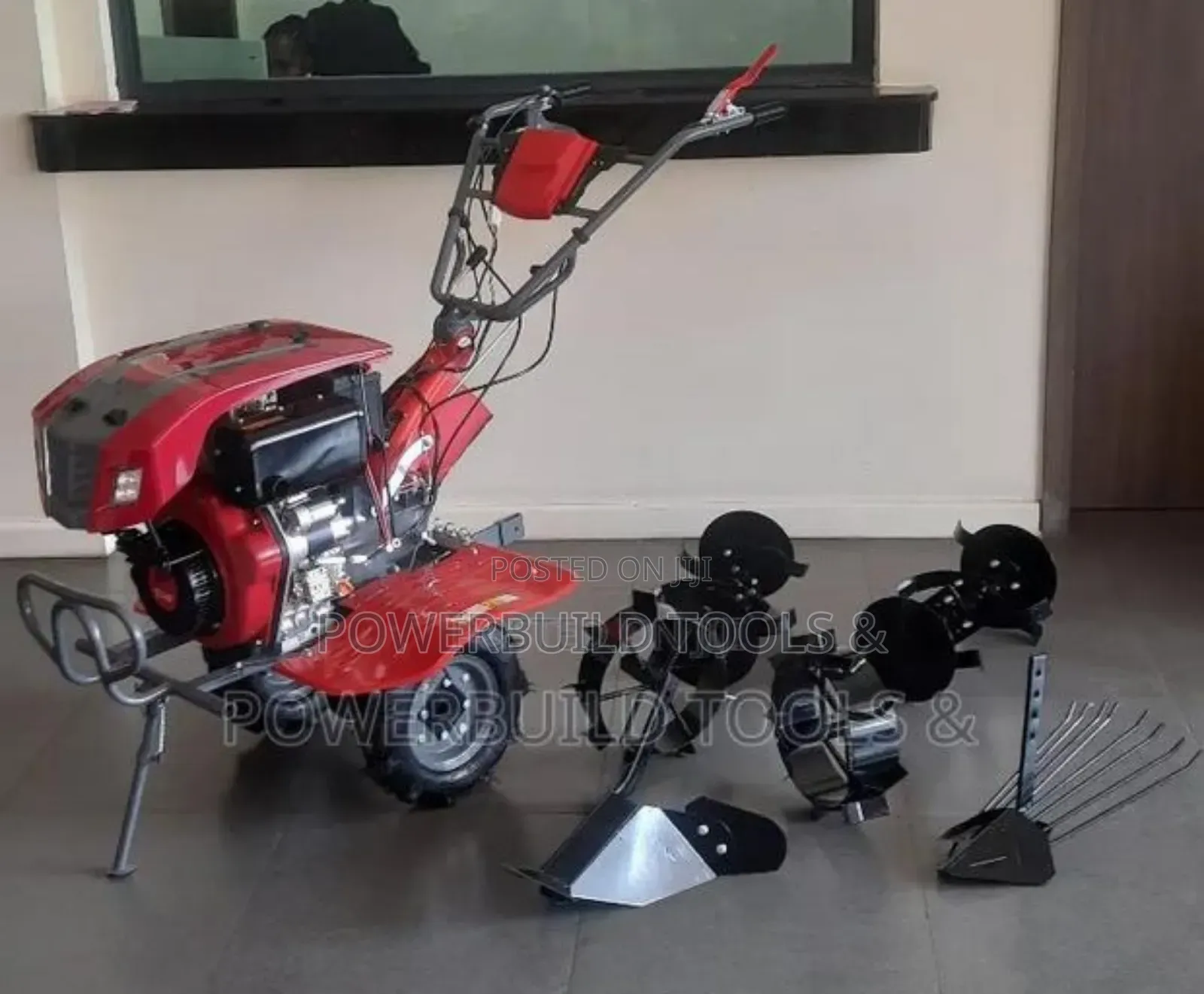 Jiadi 10hp Diesel Powered Engine Keystart Tractor