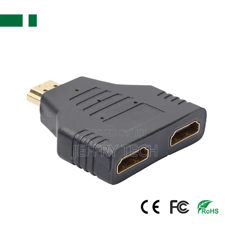 Cha-028 Hdmi Male to 2 Female Splitter