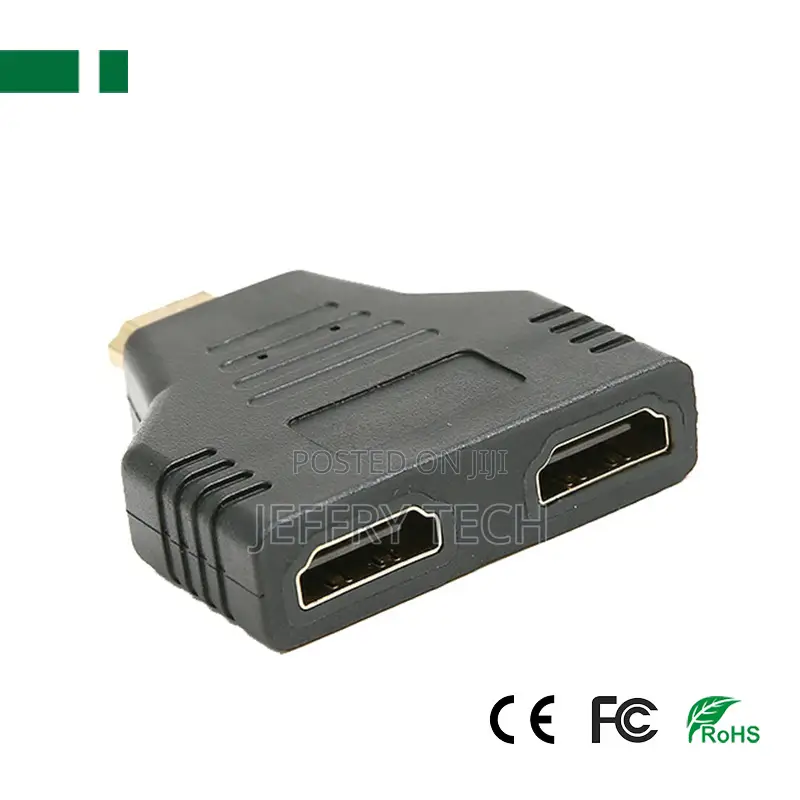 Cha-028 Hdmi Male to 2 Female Splitter