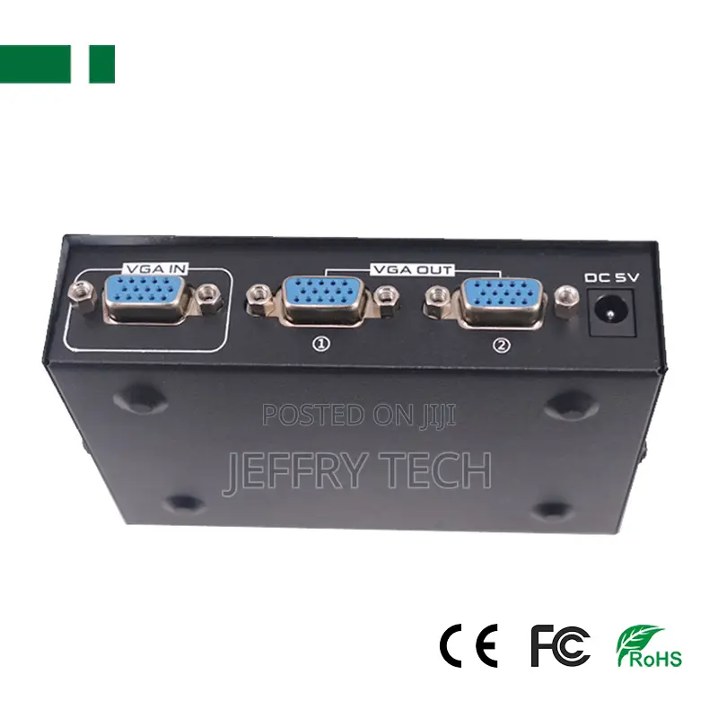 Vga-2002 1080p 1x2 200mhz Vga Video Splitter