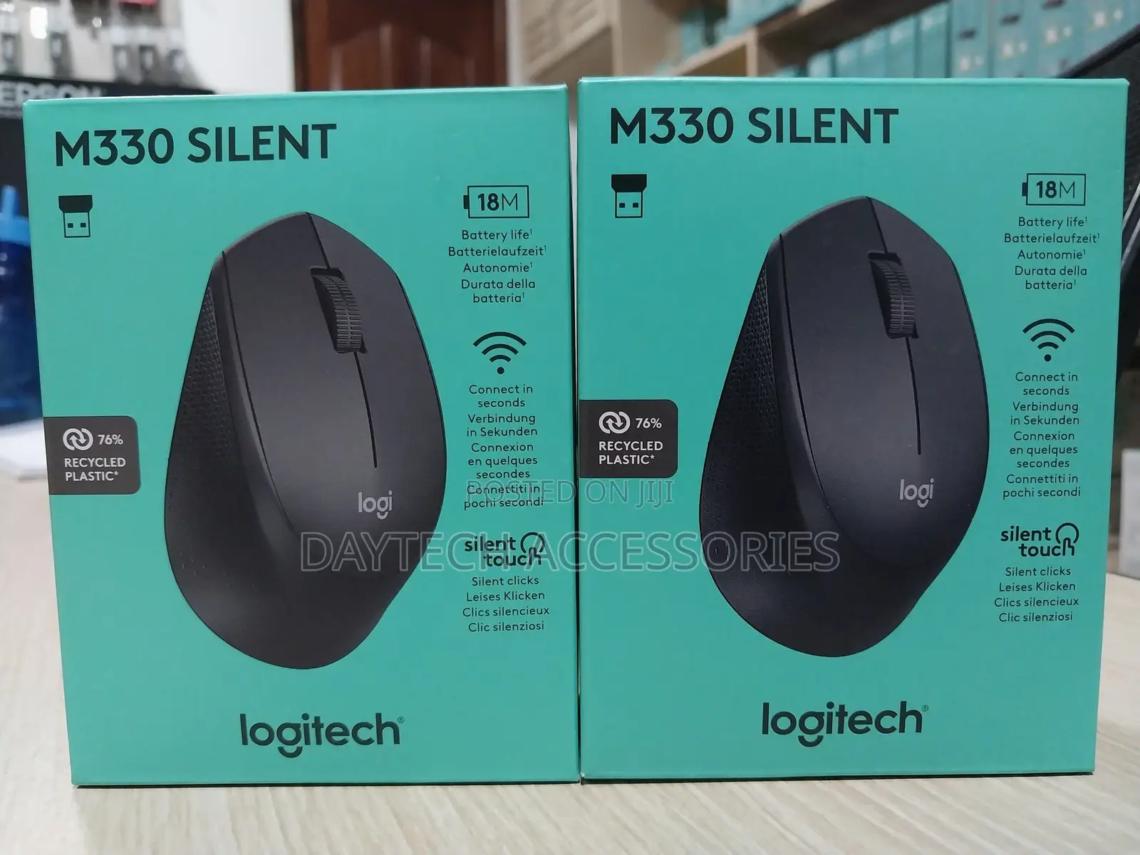Logitech M330 Silent Wireless Mouse 2.4ghz Usb Nano Receiver