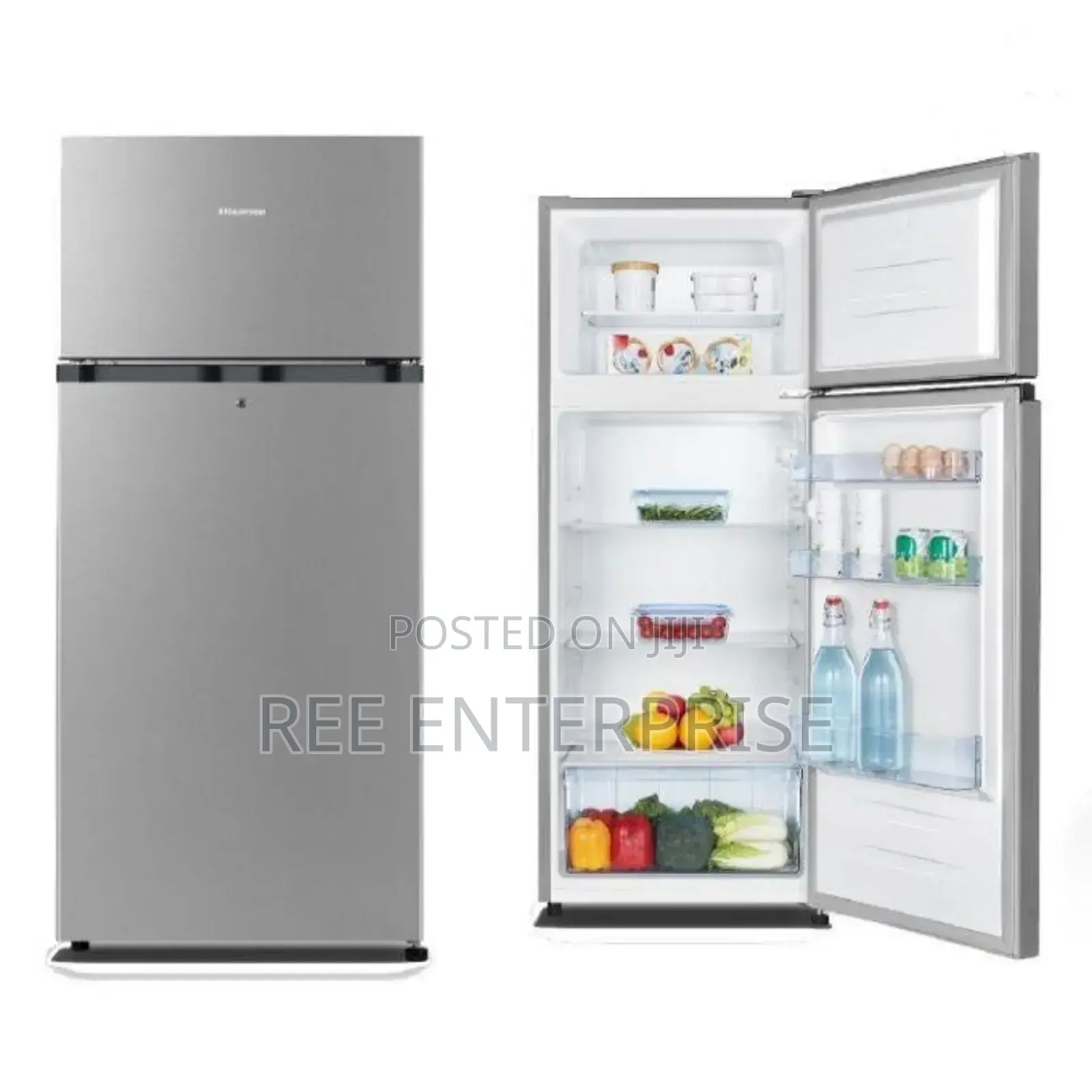 205 Litres Double Door Hisense Refrigerator