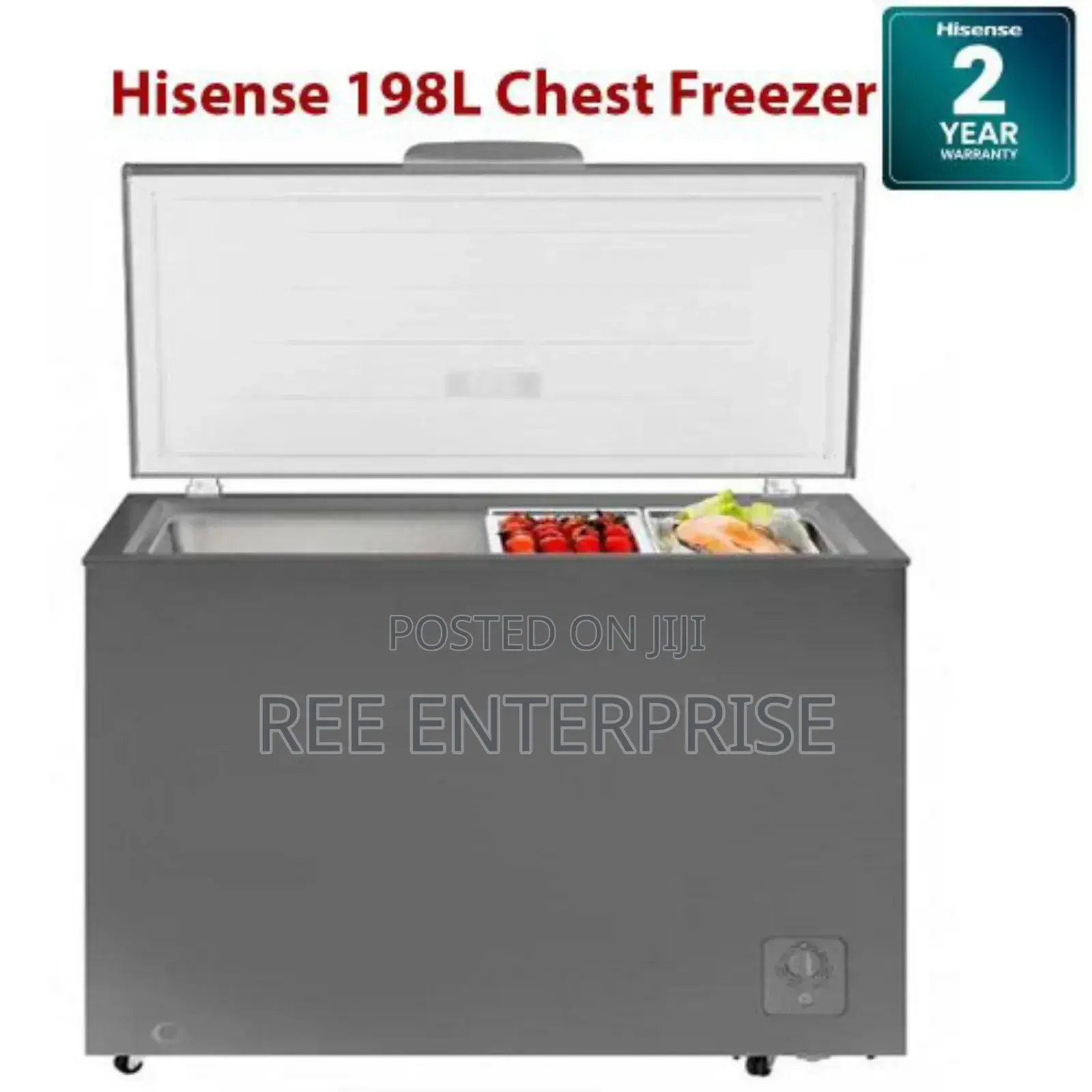 Chest Freezer 198litres Hisense