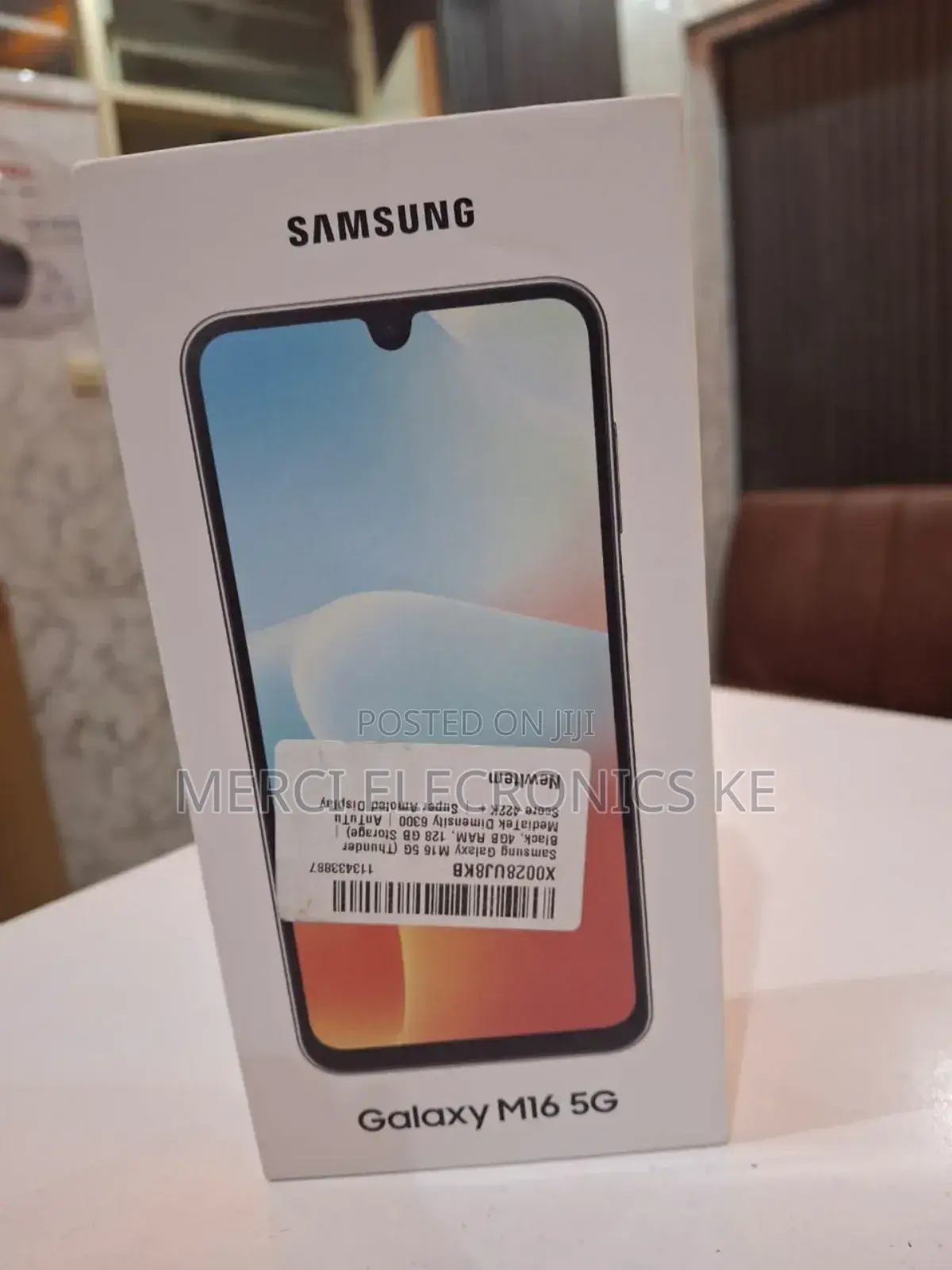 New Samsung Galaxy M16 128 GB Black