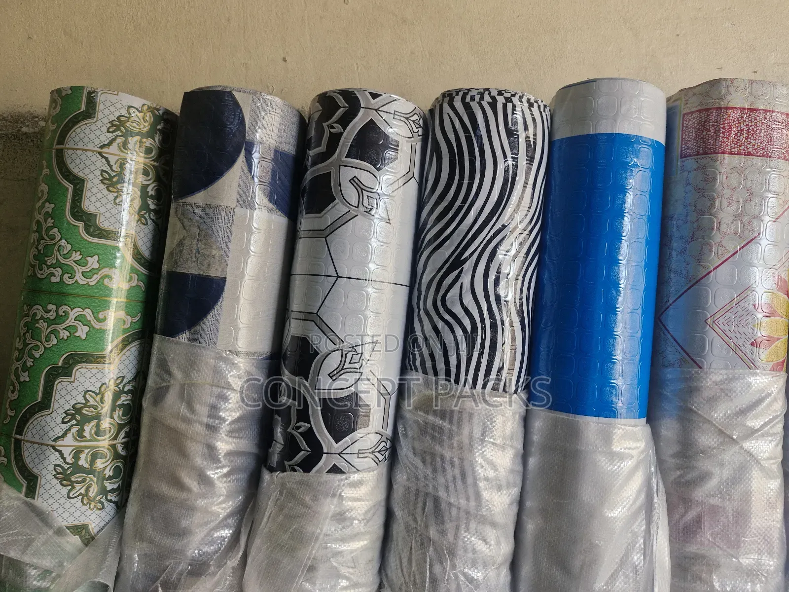 Light PVC Carpets 1.83m X 30m. Sold Per Roll.