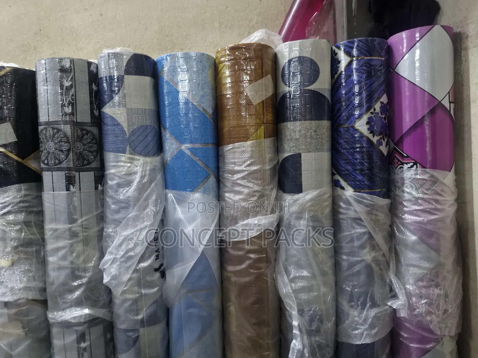 Light PVC Carpets 1.83m X 30m. Sold Per Roll.