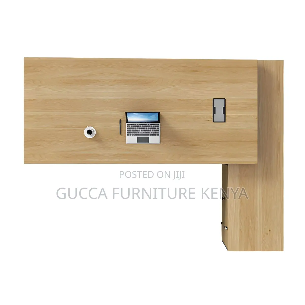 Office Desk:180cm Modern Ergonomic Natural Executive Desk