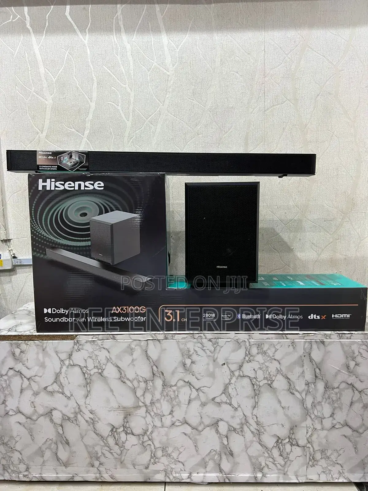 280 Watts Hisense Sound Bar