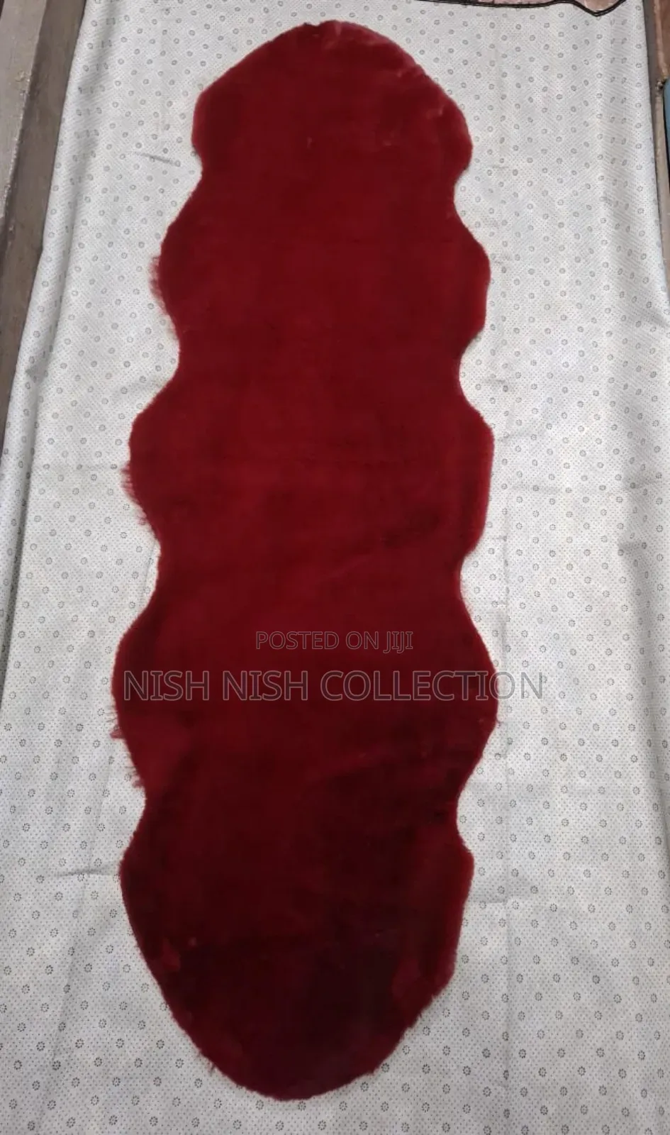 Ultra Soft Rabbit Fur Carpet Bedside Mat