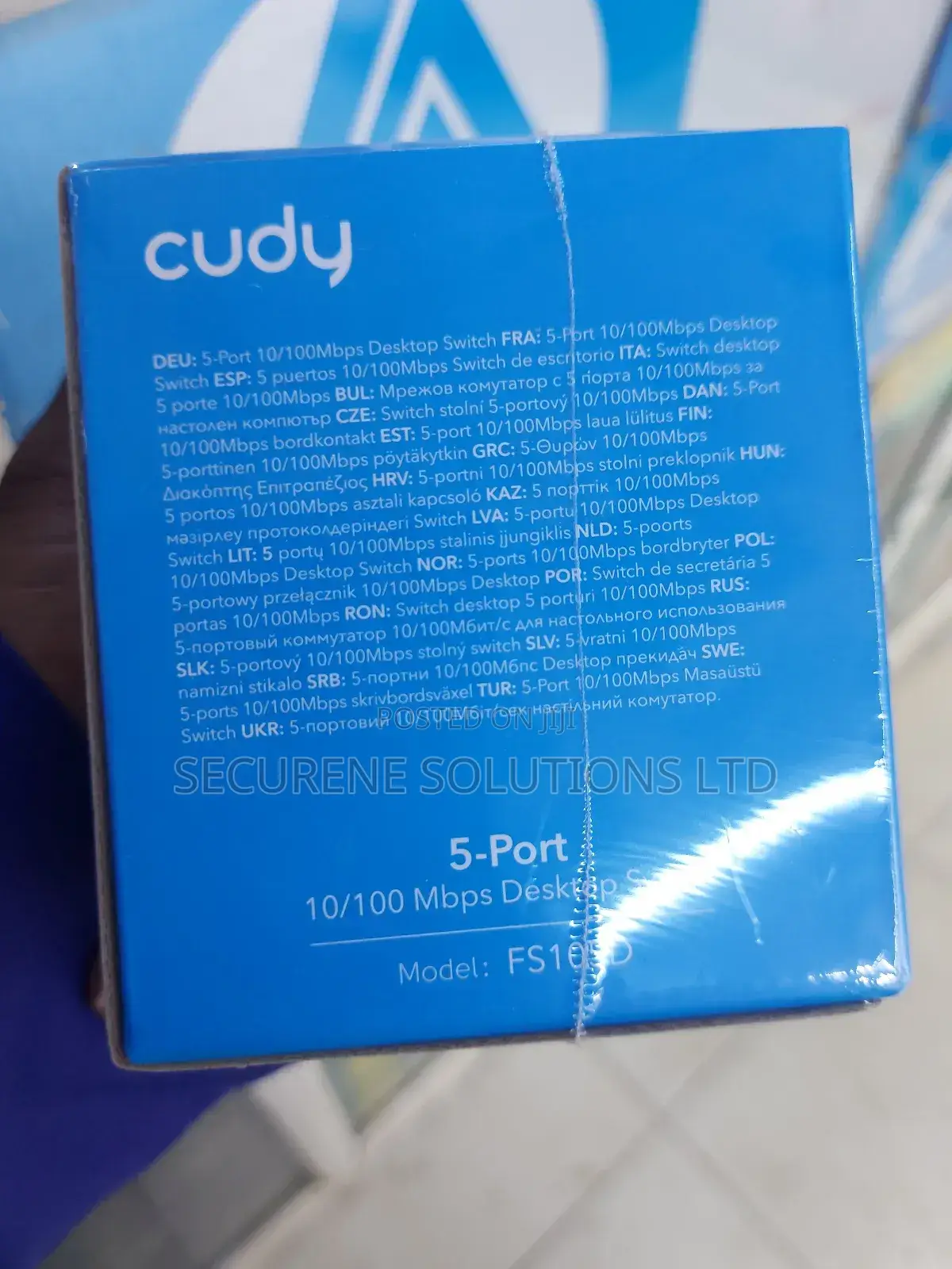 Cudy Fs105d 5-Port 10/100 MBPS Desktop Switch