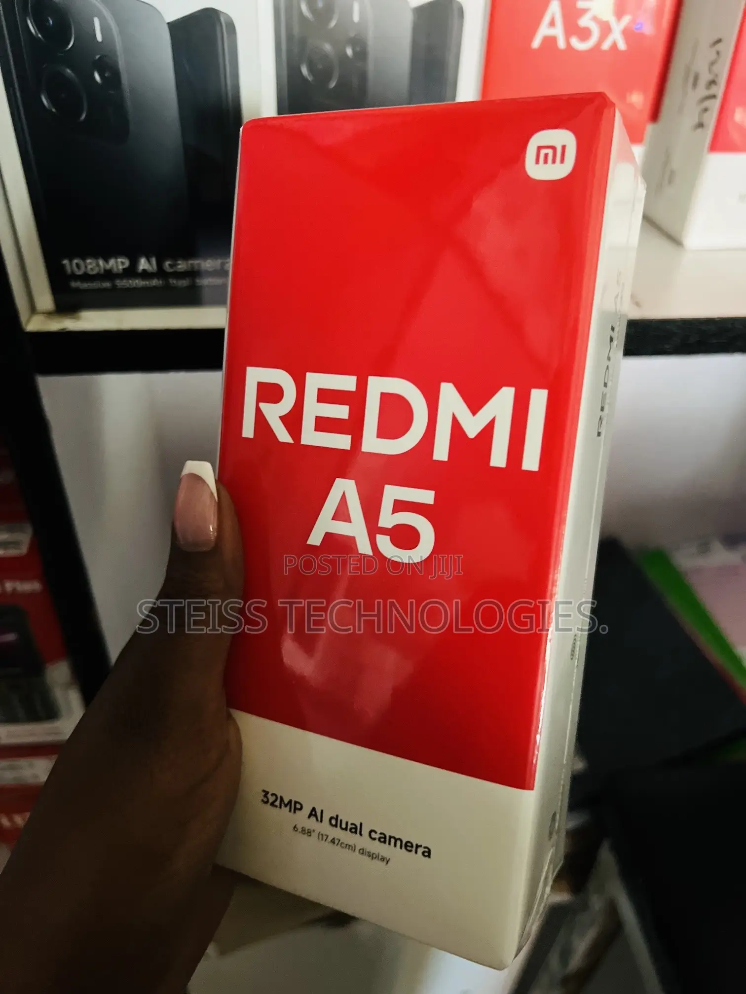 New Xiaomi Redmi A5 4G 64 GB Black