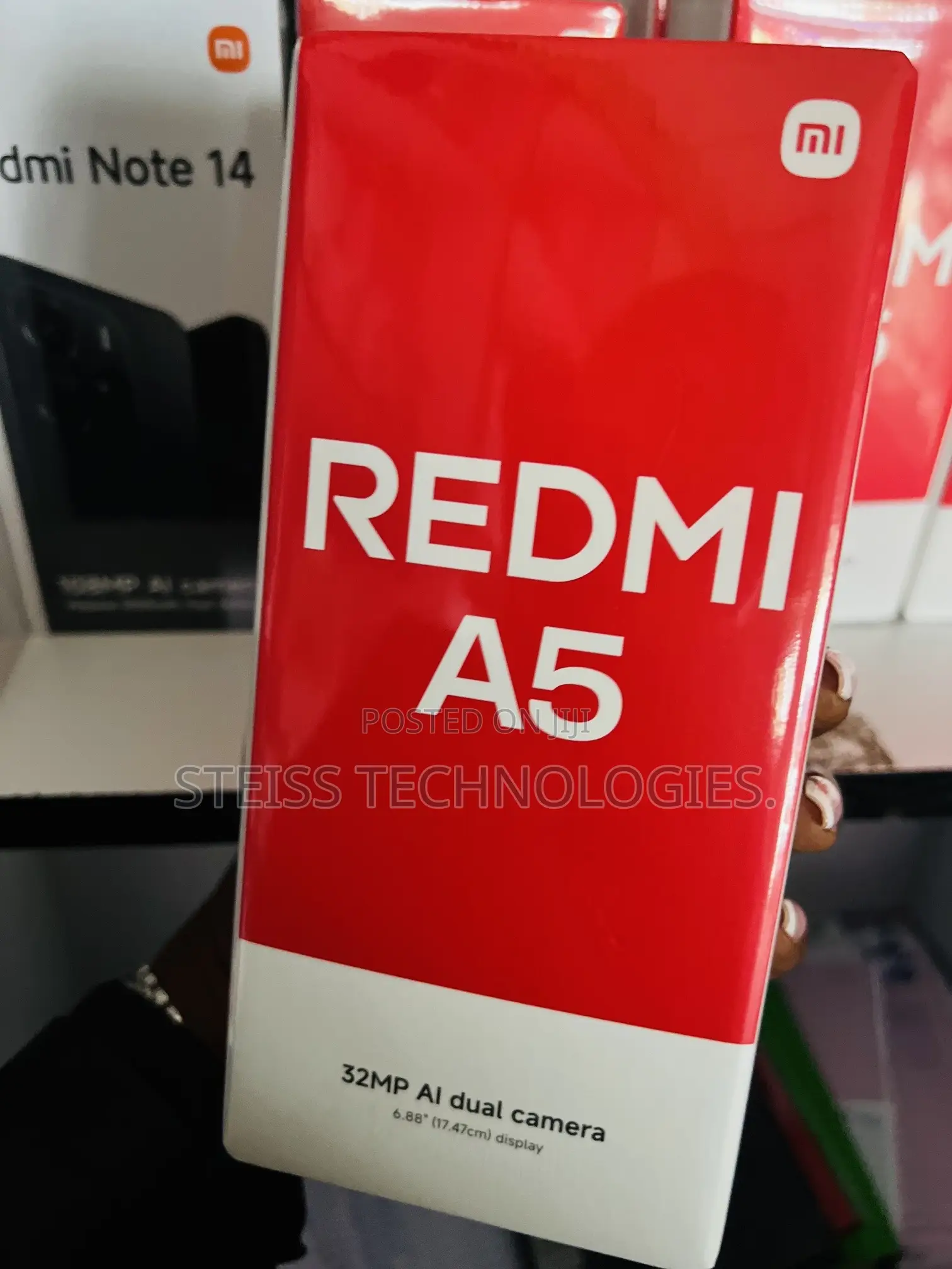 New Xiaomi Redmi A5 4G 64 GB Black