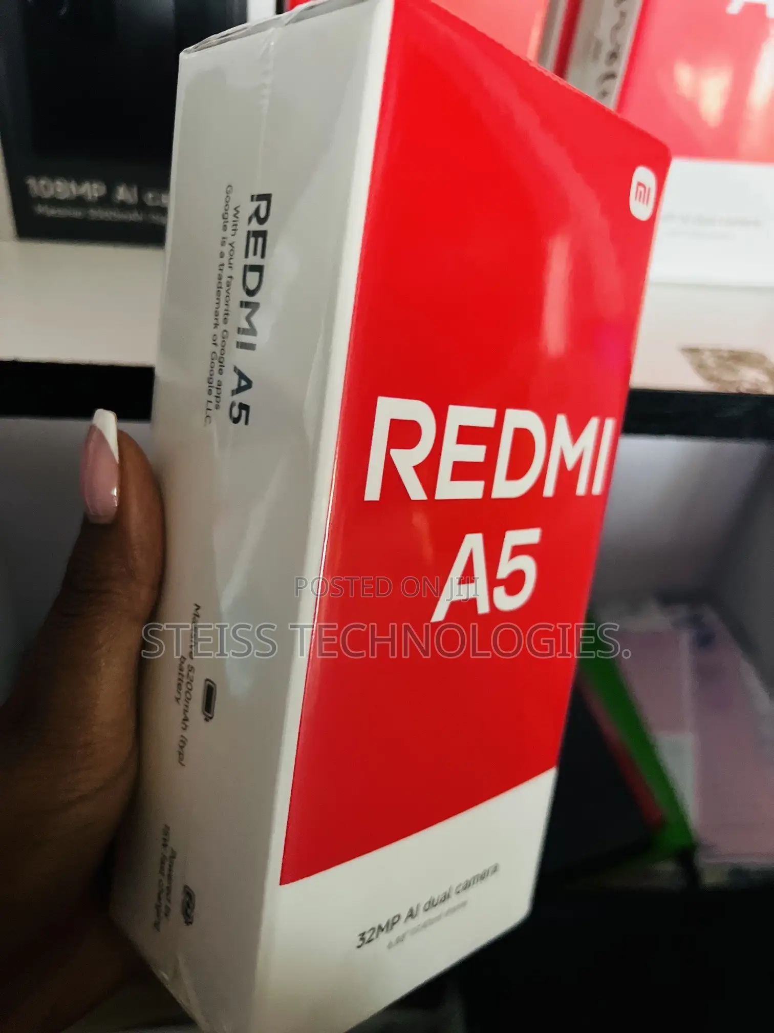New Xiaomi Redmi A5 4G 64 GB Black