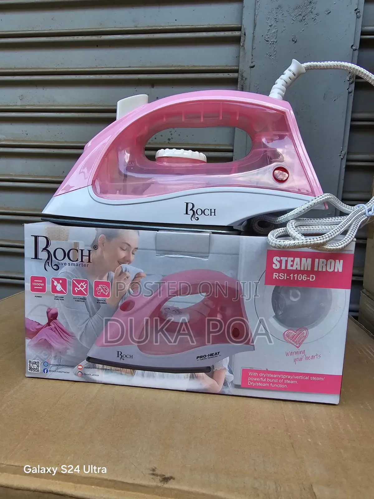 Steam Iron Box Roch Steam Iron