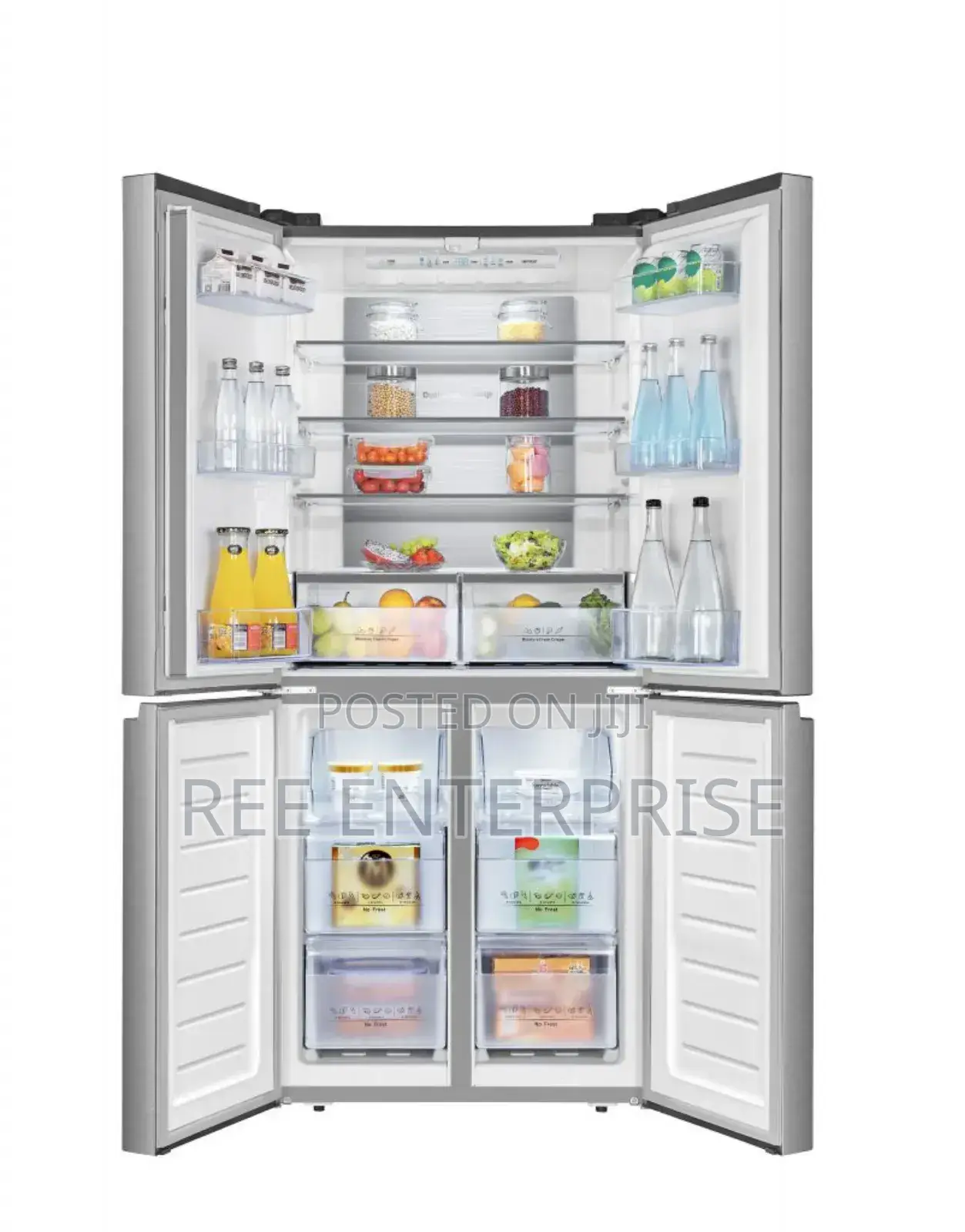 Hisense Fridge 470dr7 With Inverter With Ice Maker
