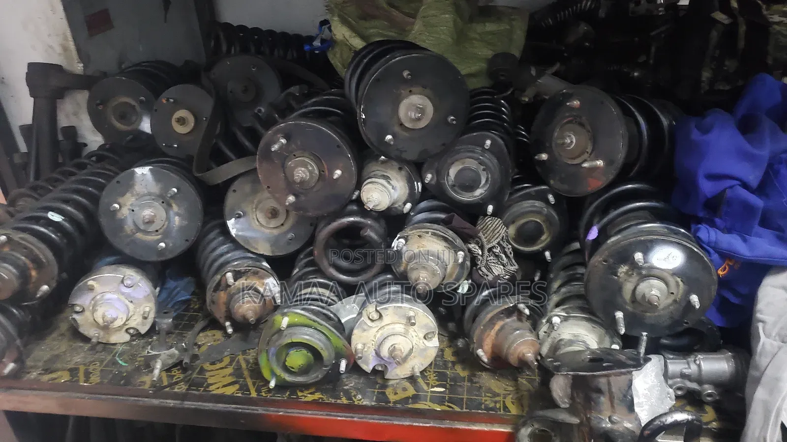 Toyota Vigo Shock Springs