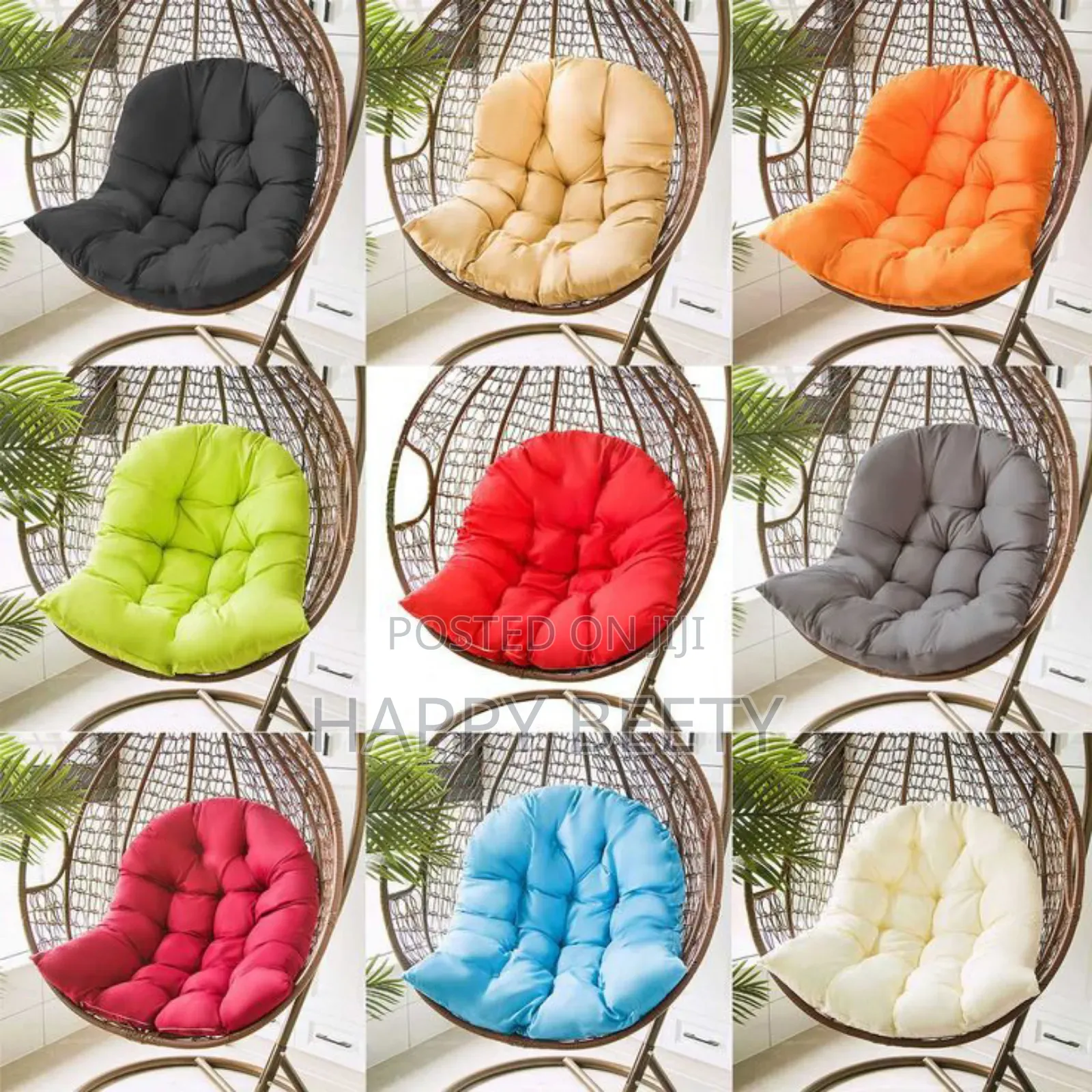 Beaut Fiber Filled Swing Cushions