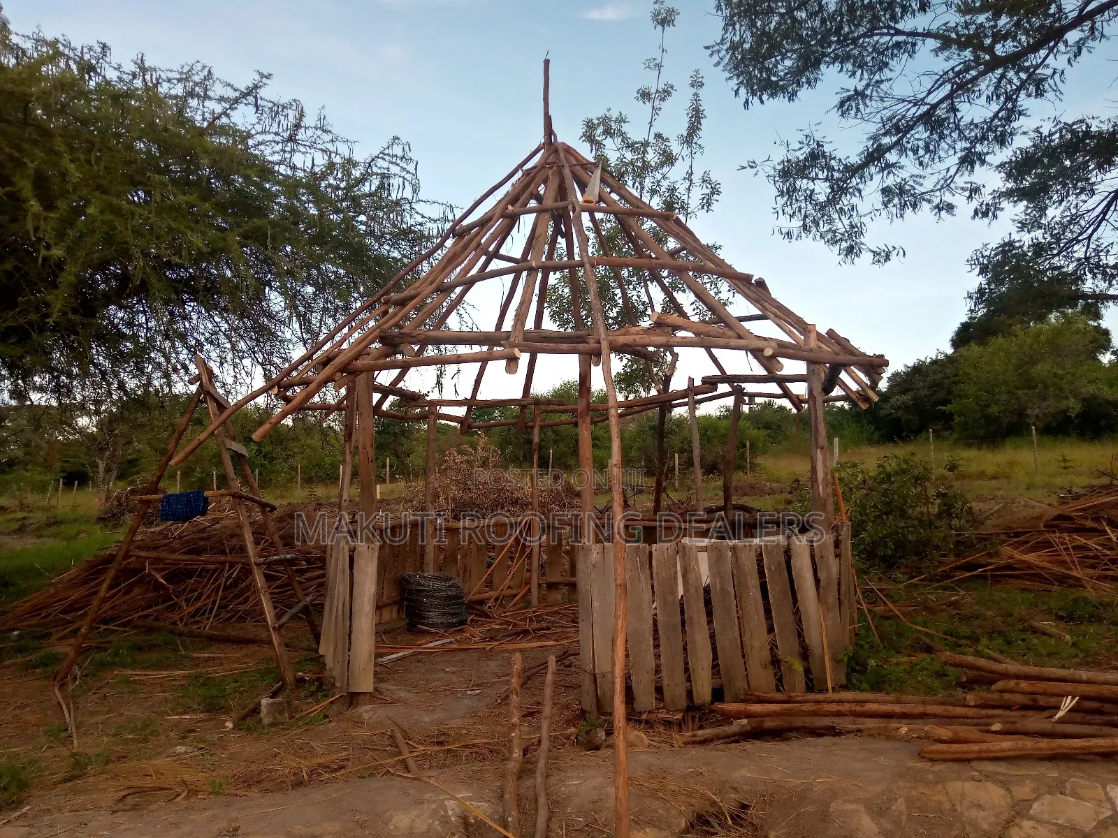 Makuti Roofing Gazebo Dealers. For Resting.