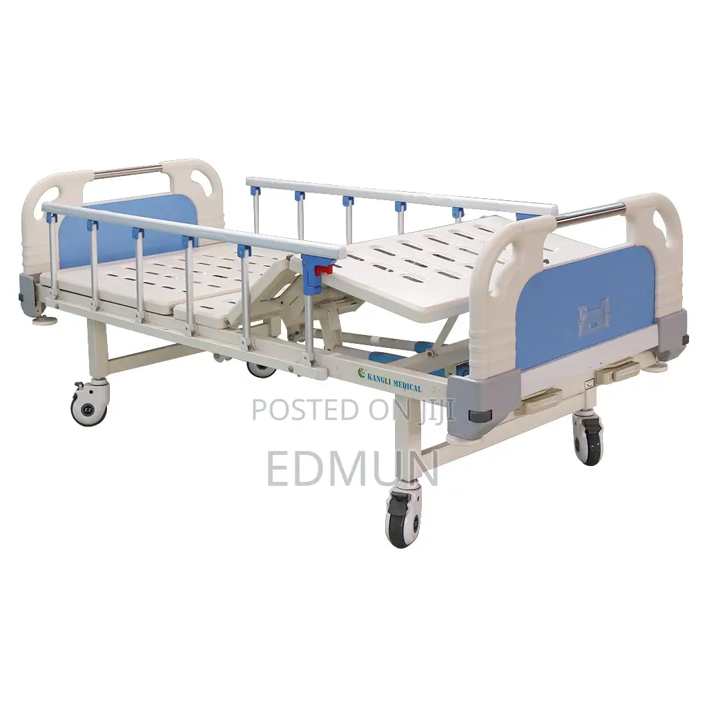 Double Crank Hospital Bed With Matress Sale