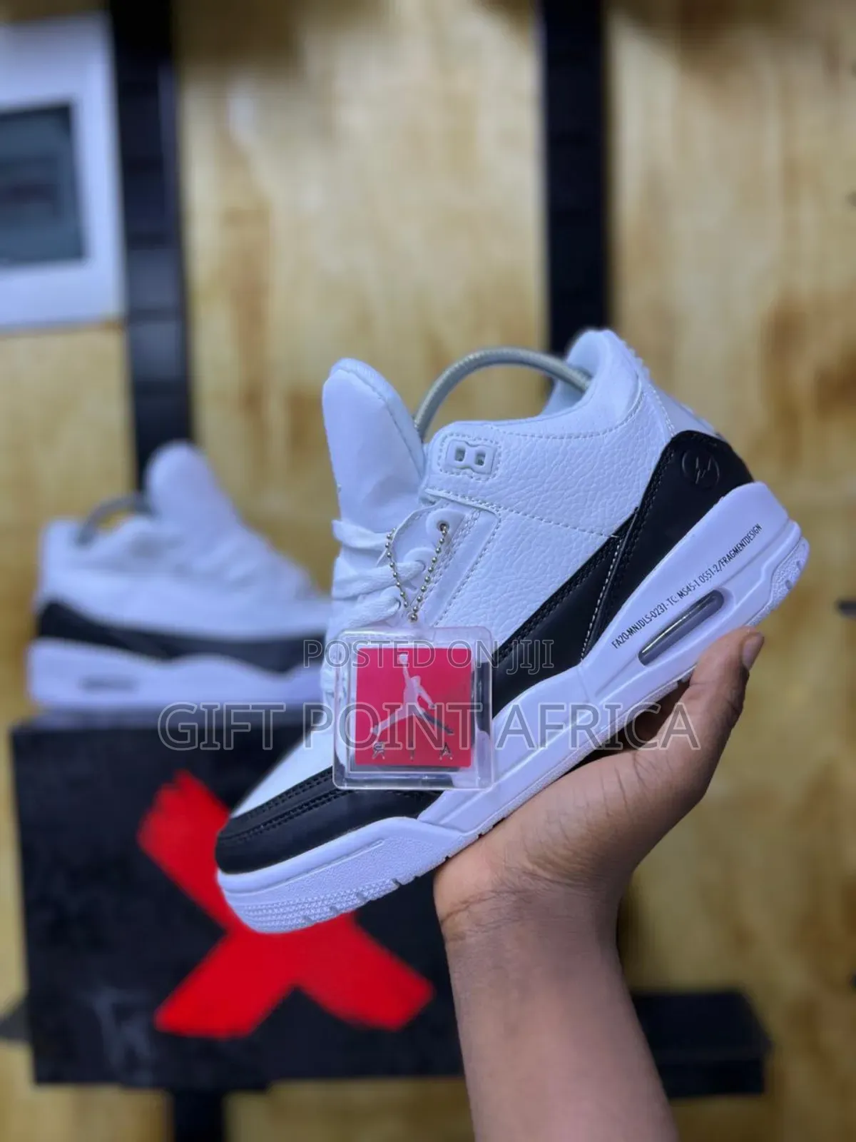 White *Air Jordan 3 Fragment* Sneakers