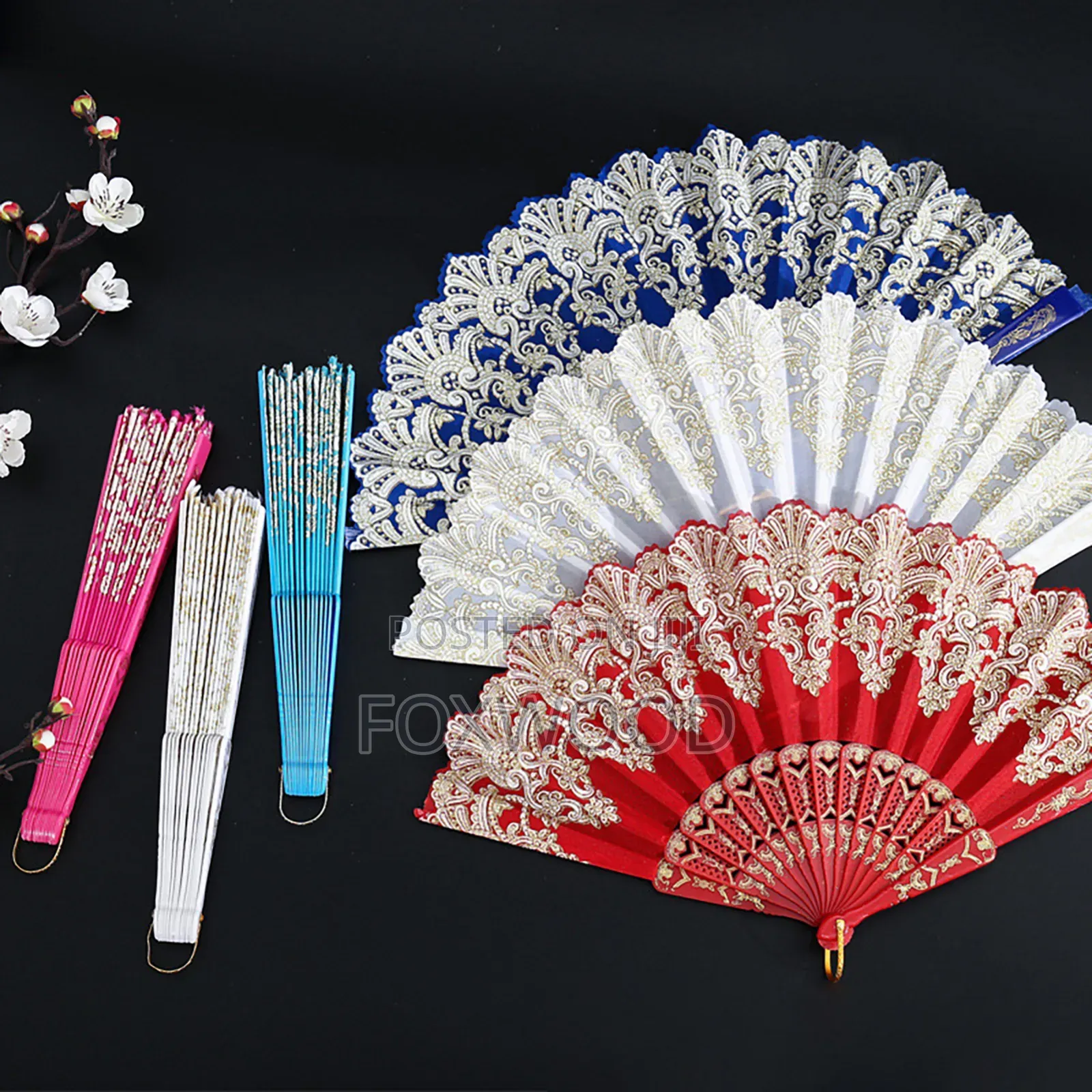 Handheld Chinese Folding Fan