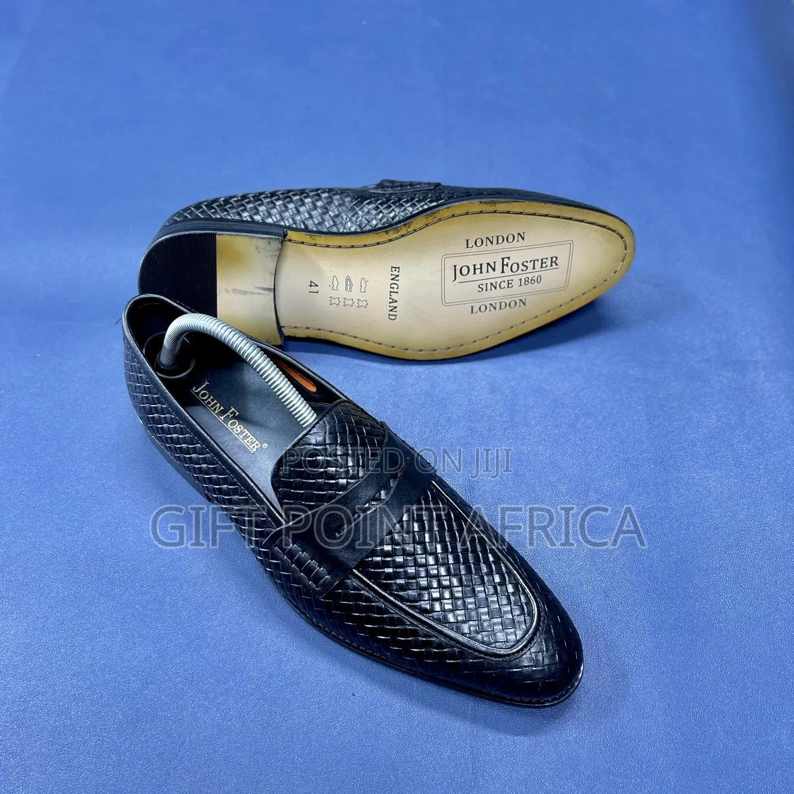 John Foster Leather Official Black in Colour