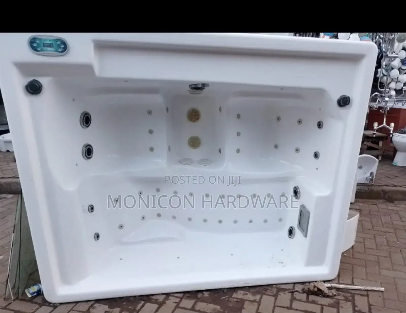Ex Uk Jacuzzi Tub-Milky White
