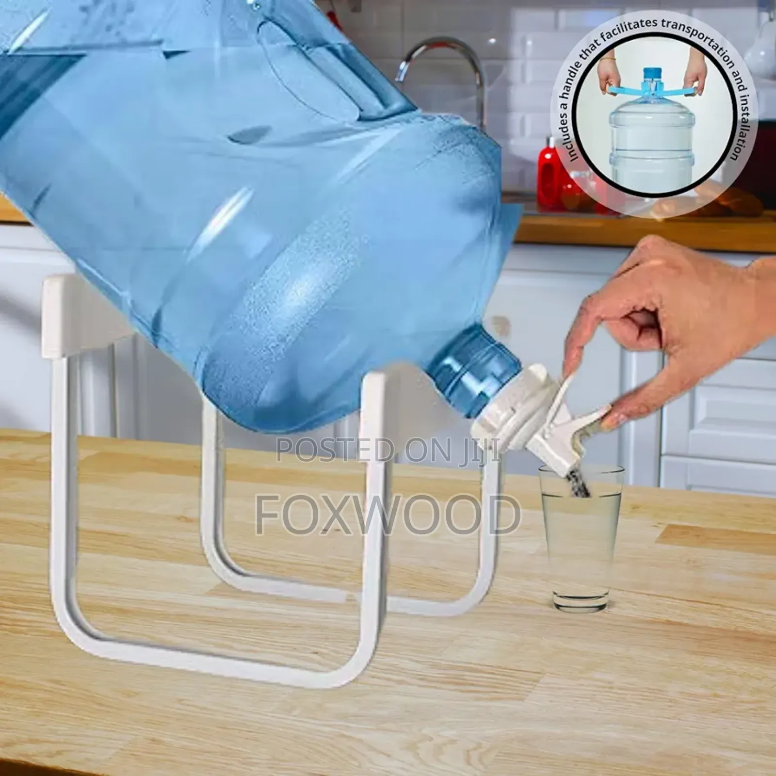 Water Bottle Stand And Dispenser