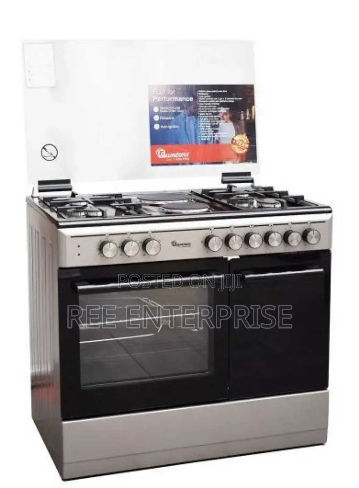 New Ramtons Rf/496- 60*90 Stainless Steel Cooker