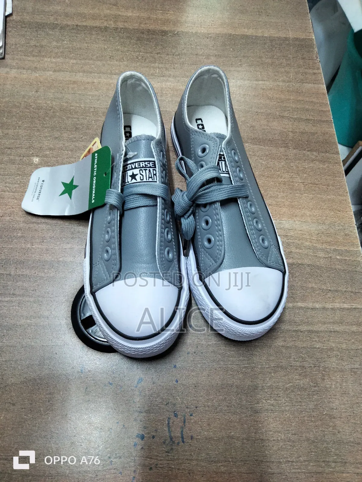 Converse All Stars Leather-Grey
