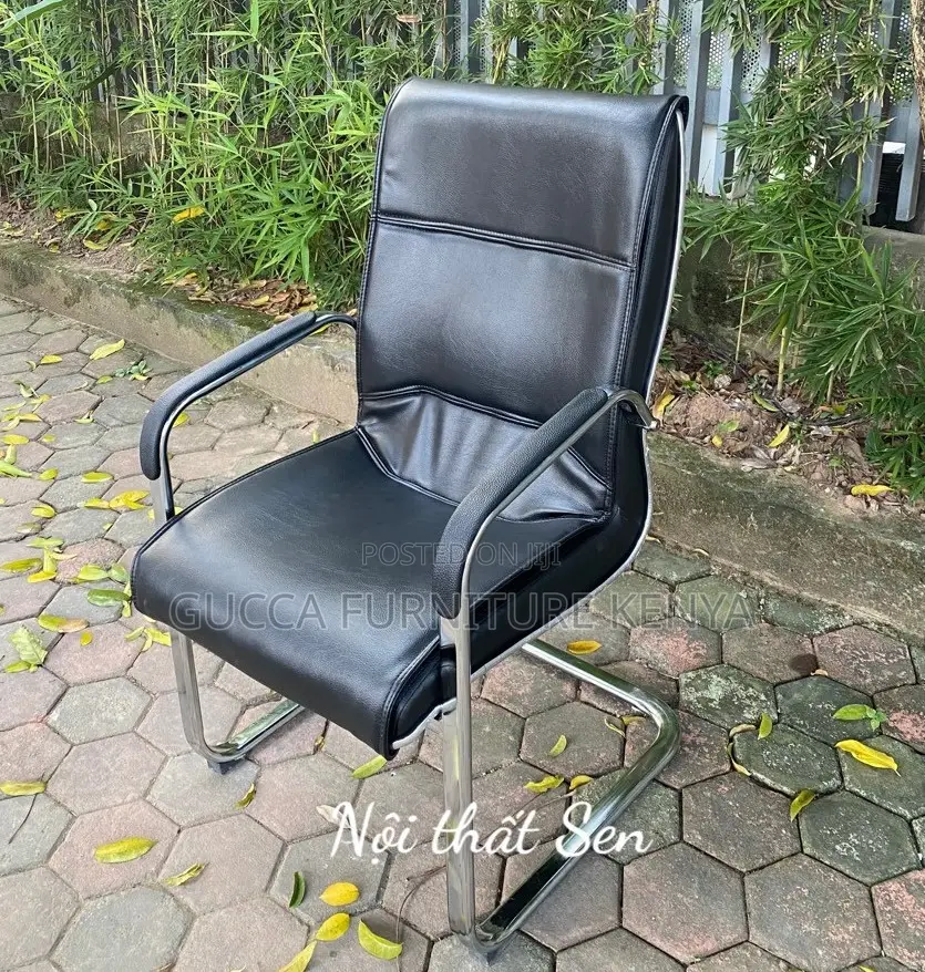 Office Chair: Premium Kneeling Leather Meeting Room Chair