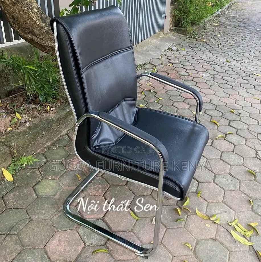 Office Chair: Premium Kneeling Leather Meeting Room Chair