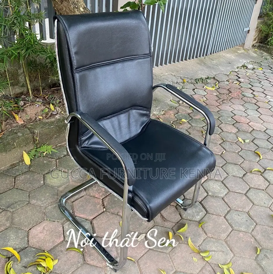 Office Chair: Premium Kneeling Leather Meeting Room Chair