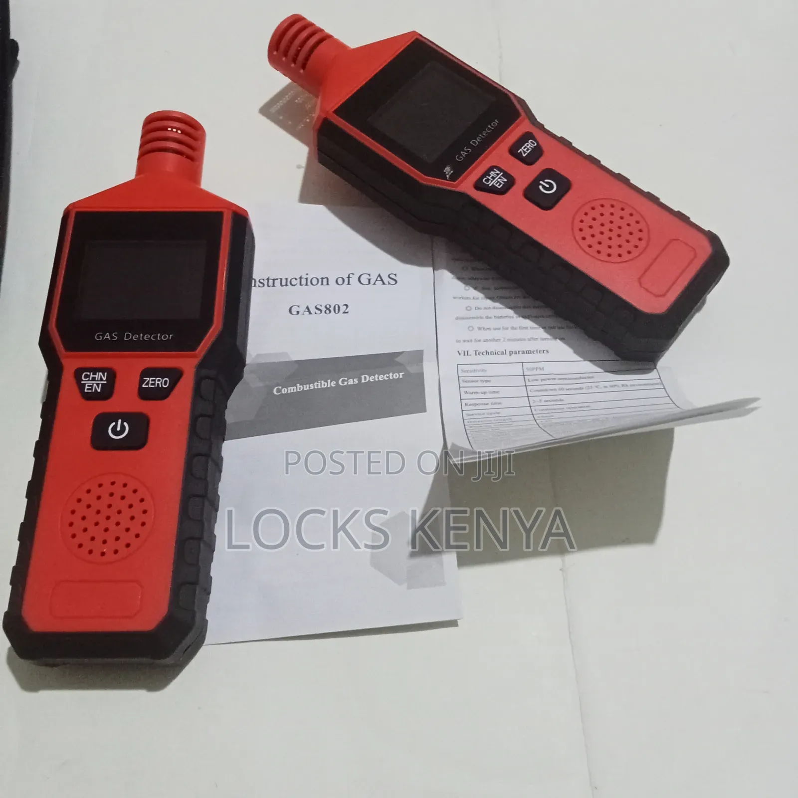 Accurate Combustible Gas Leak Detector