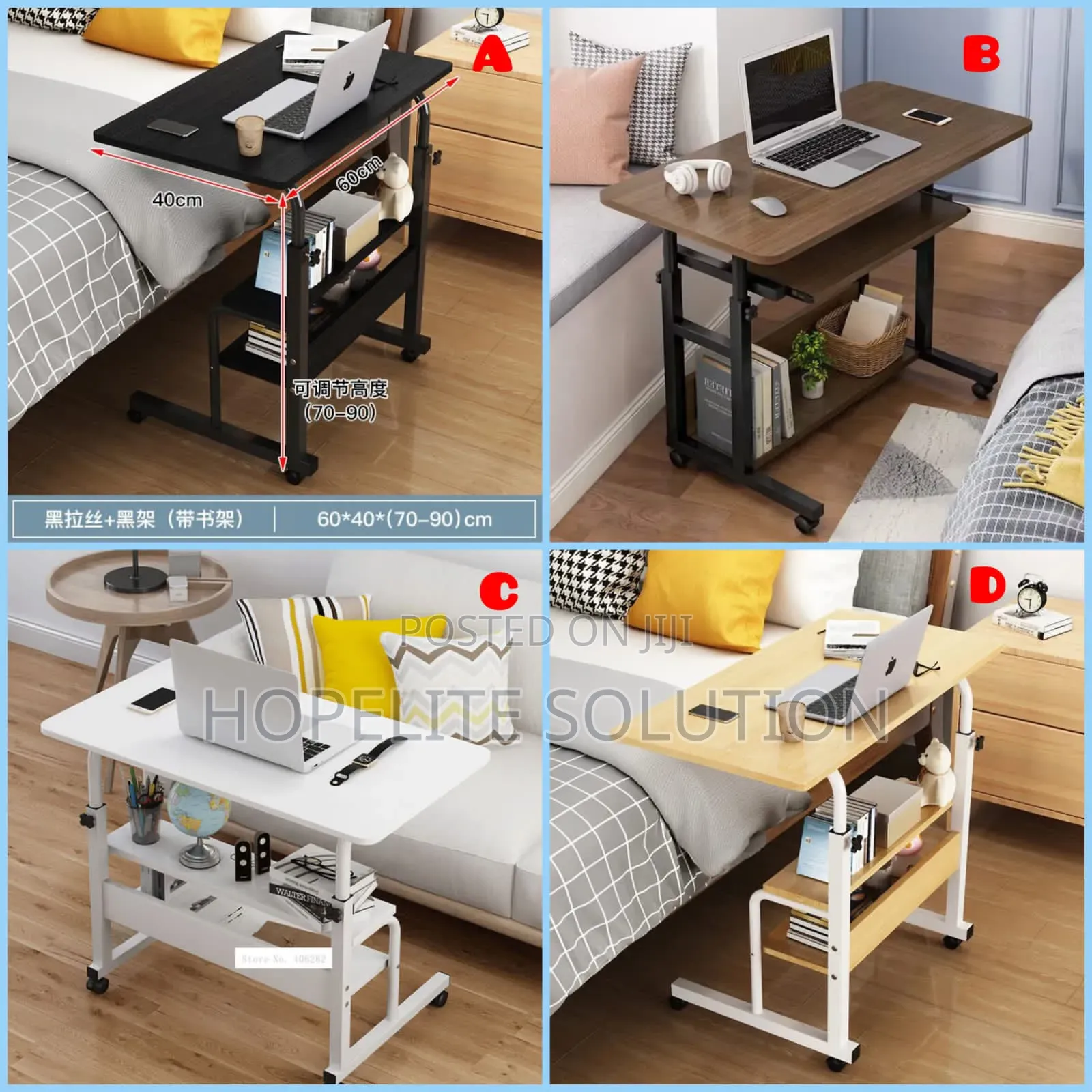 Bedside Table, Laptop Desk