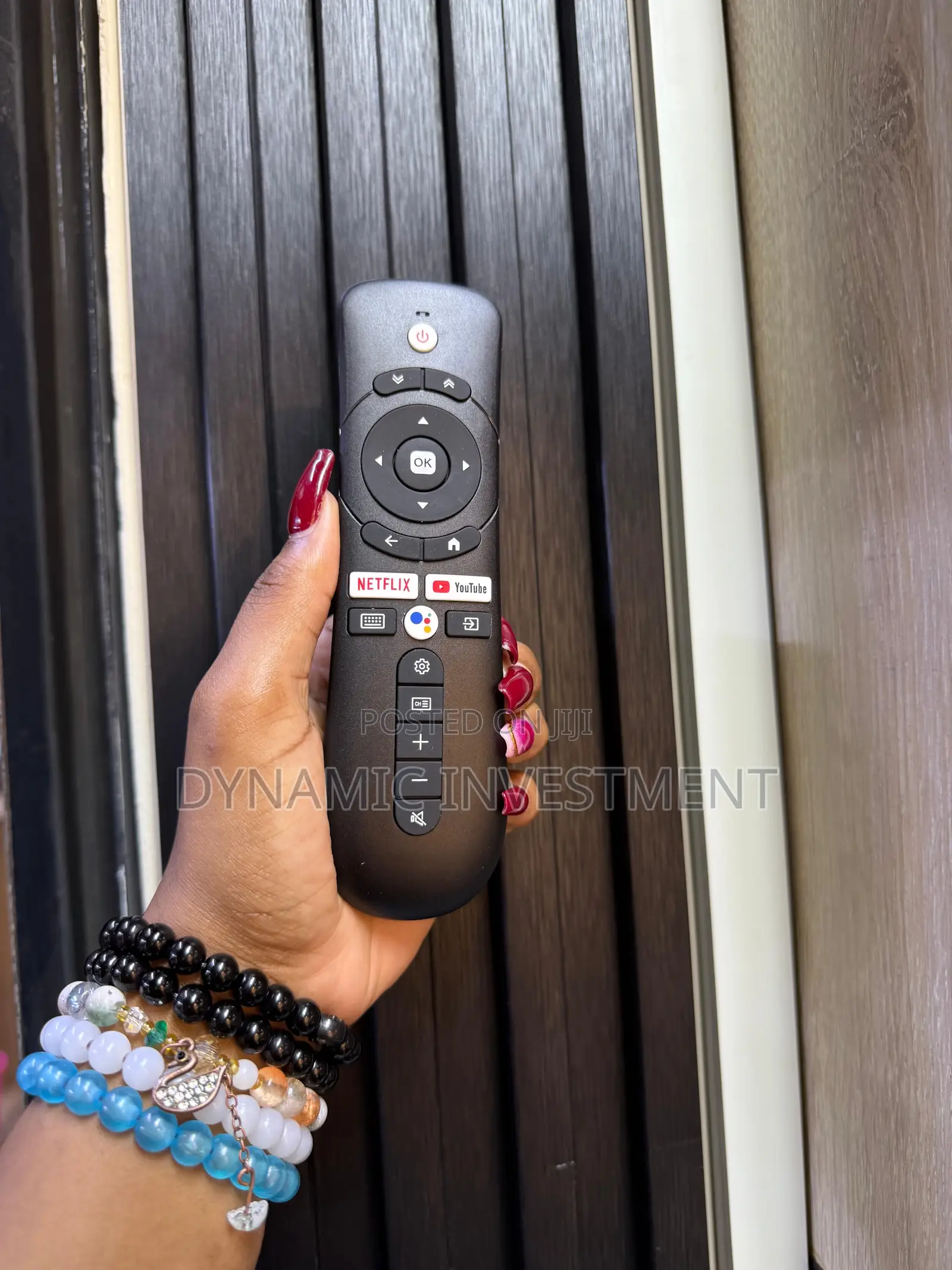 Syinix Uhd Android HDTV Original Voice Bt Remote Control