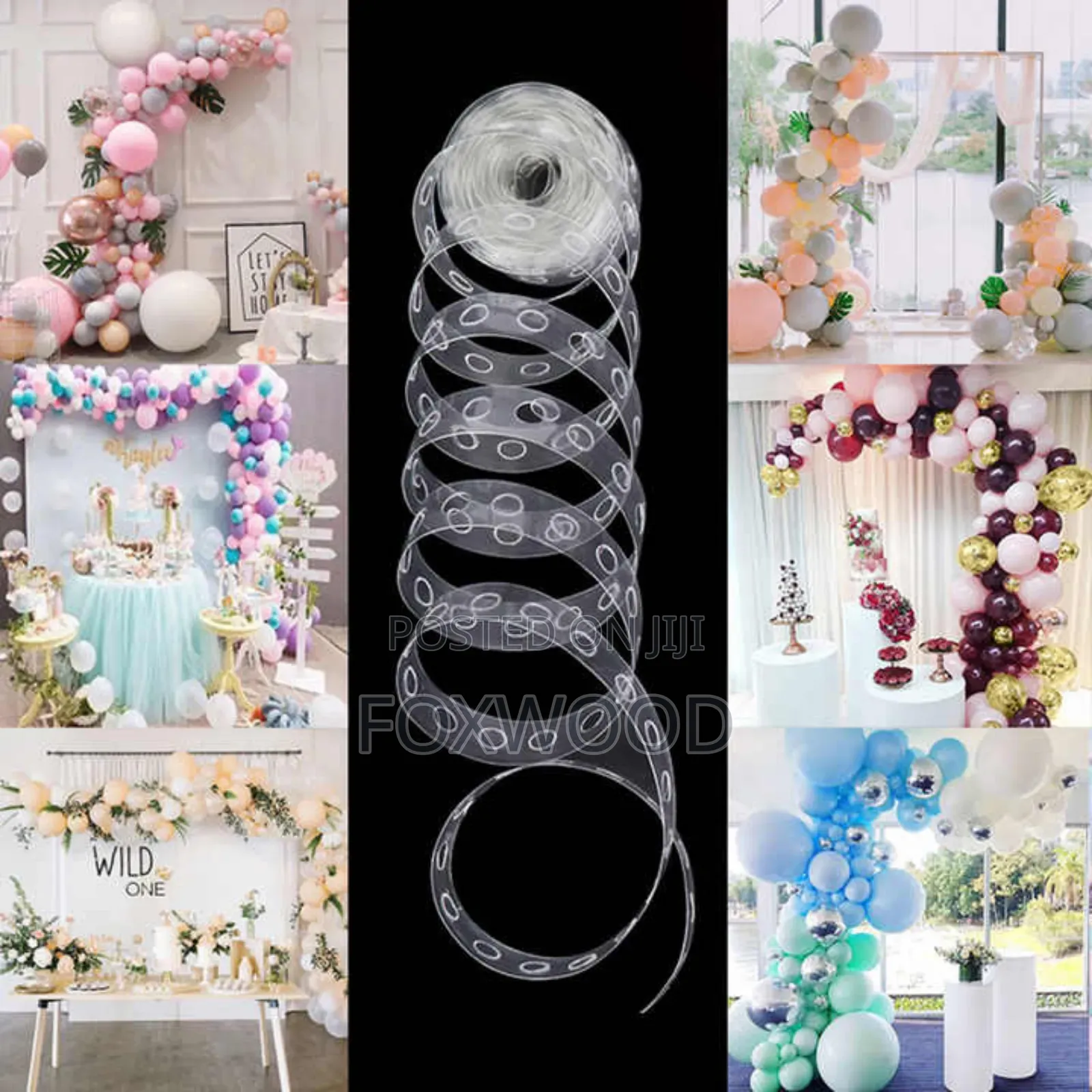 5m Arch Balloon Chain Tape
