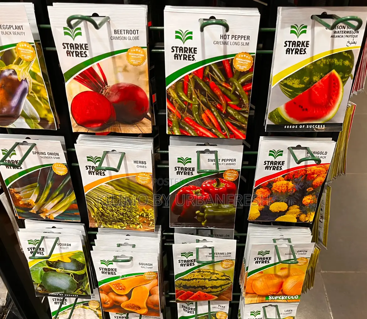 Seeds for Vegetable, Herbs Fruits Packed in 10g Satchets.
