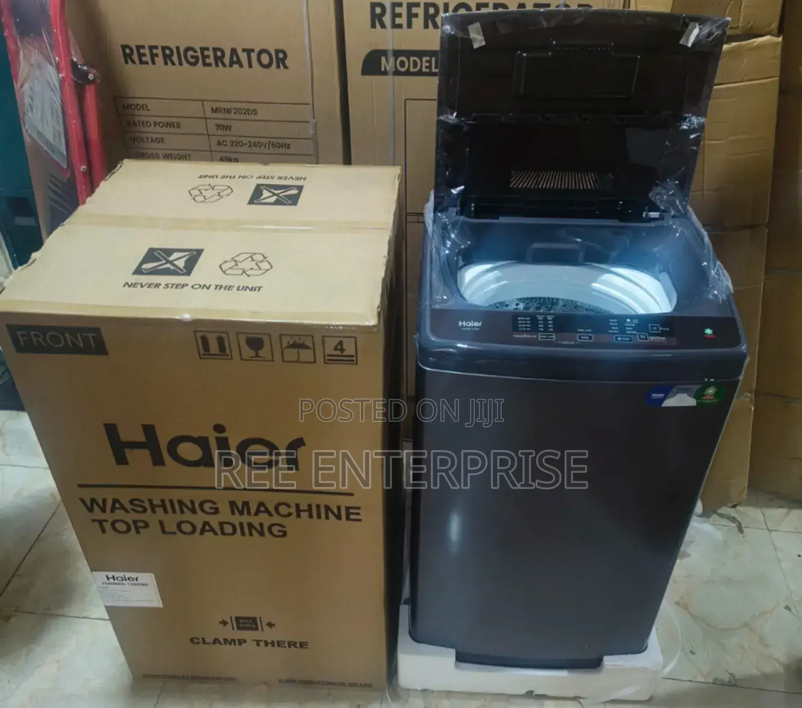 8kg Full Automatic Top Loader Haier Washing Machines