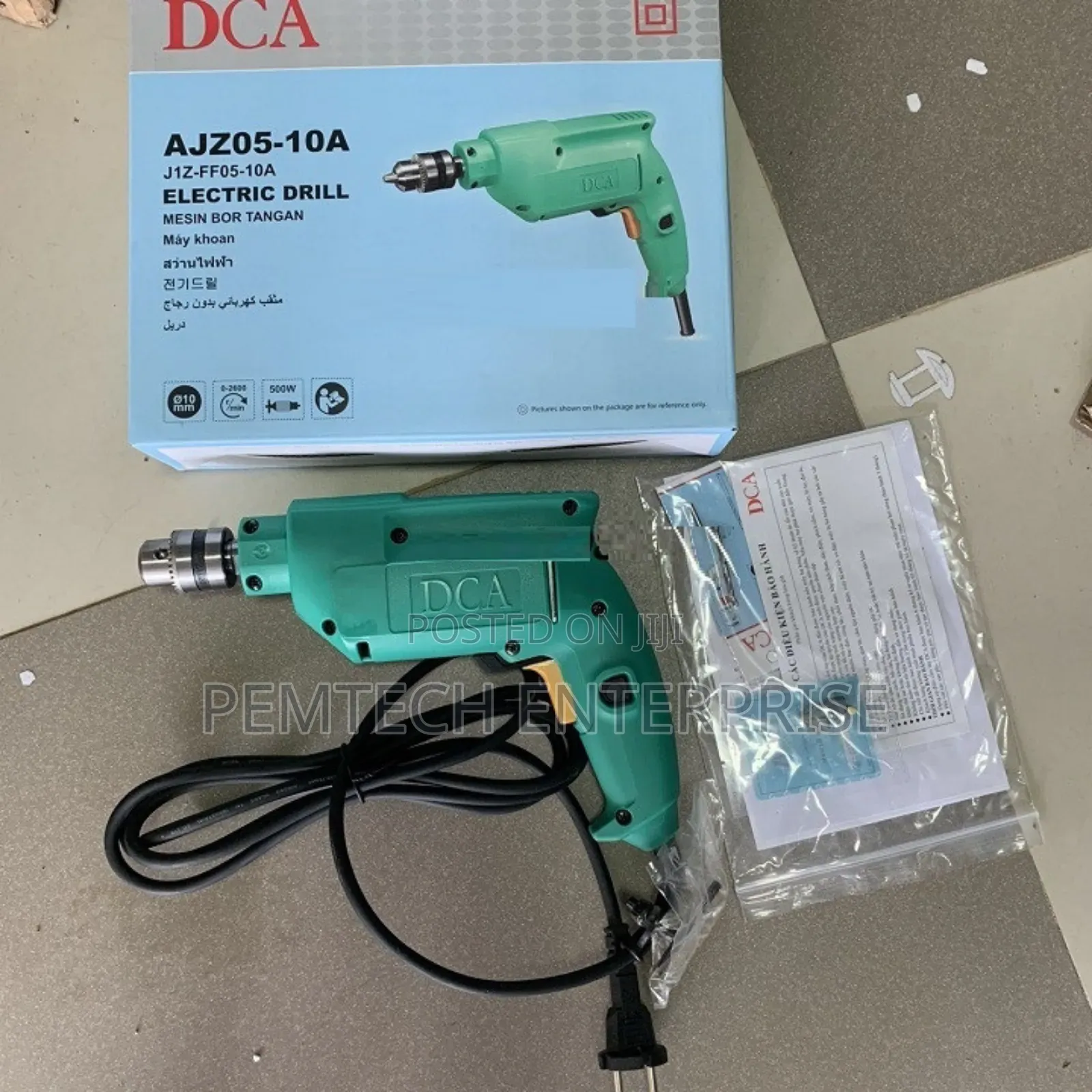 500w Dca Ajz05-10a Drill