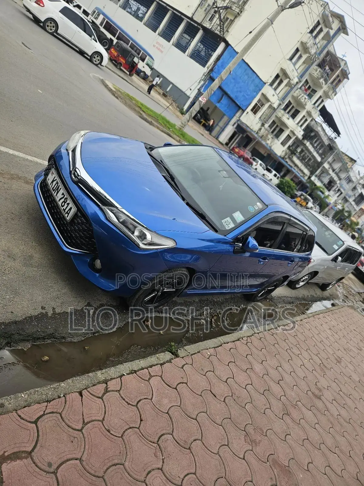 Toyota Corolla Fielder 2017 Blue