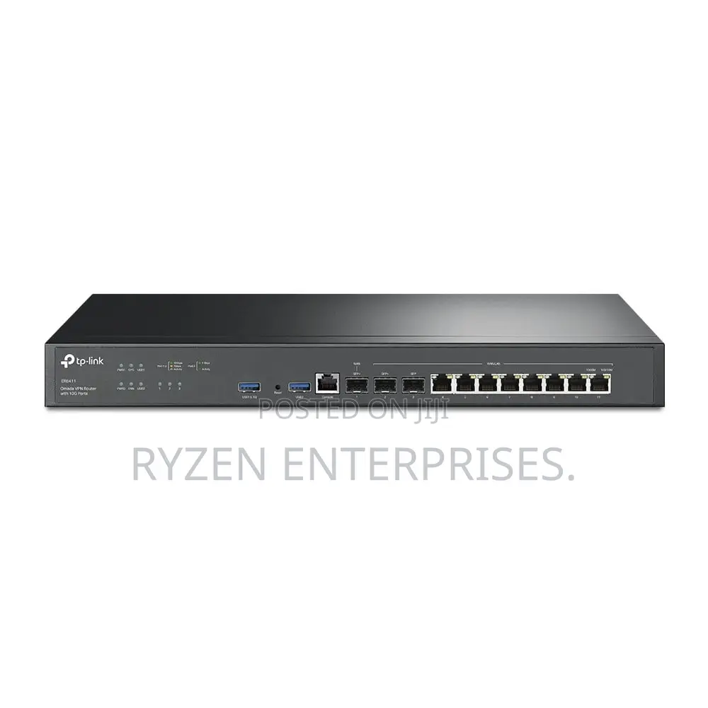 Tp-link Er8411 Omada Vpn Router With 10g Ports