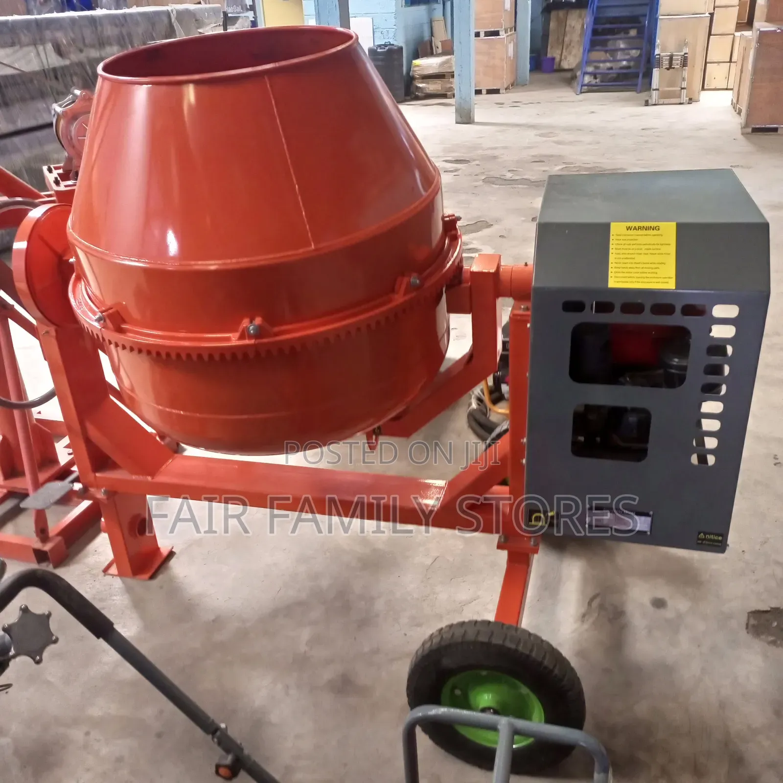 Jiang Dong Powered Concrete Mixer