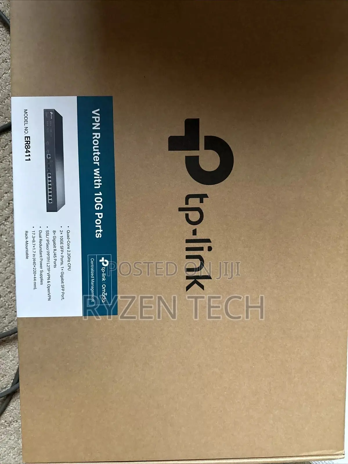 Er8411 Tp-Link Omada VPN Router Loadbalance 10wan, Sfp+ 10g