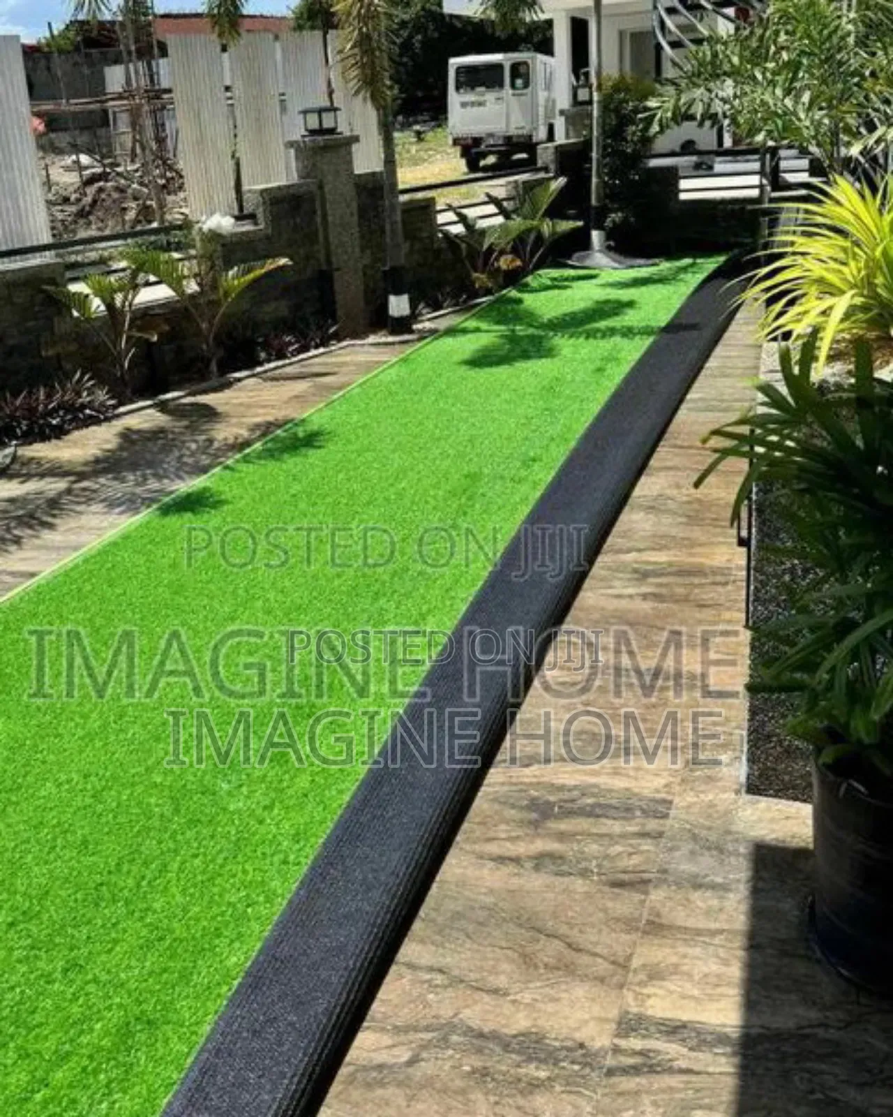 Home Compound Artificial Turf Green Grass Carpet