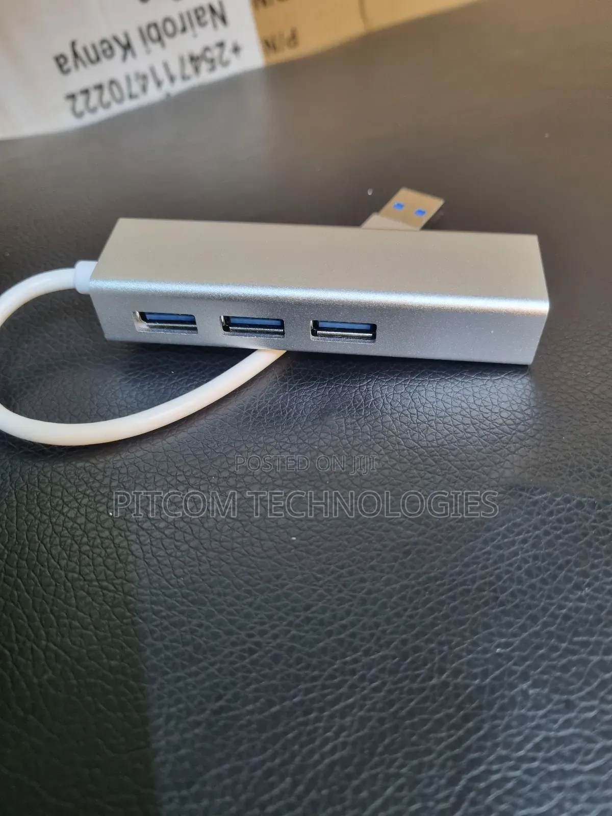 Usb Hub With Ethernet Adapter 3 Ports