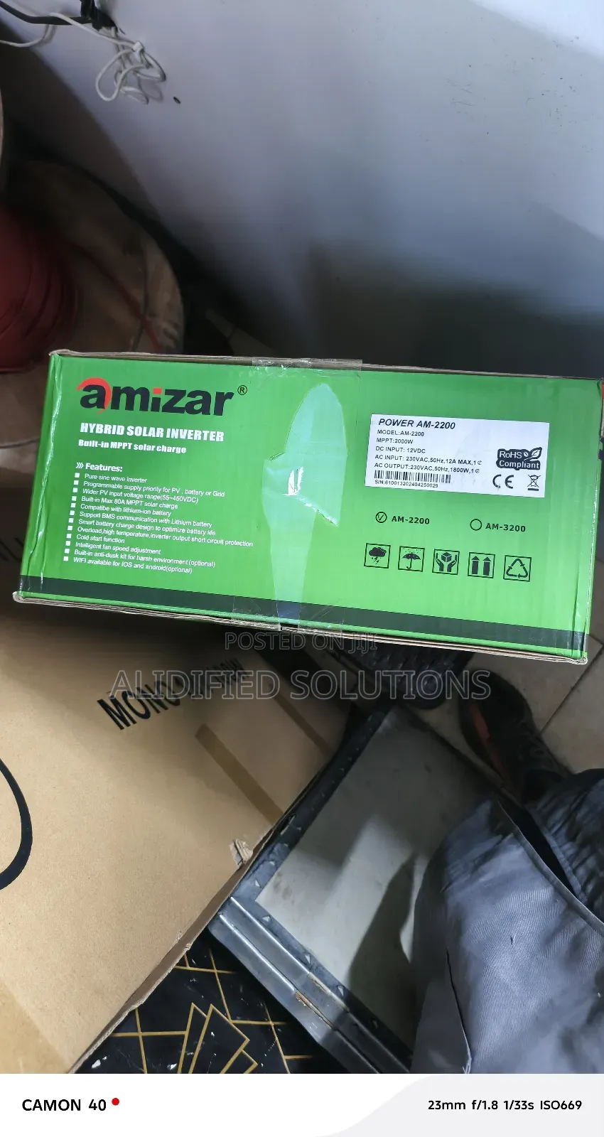 2.2kva Amizar Hybrid Inveter